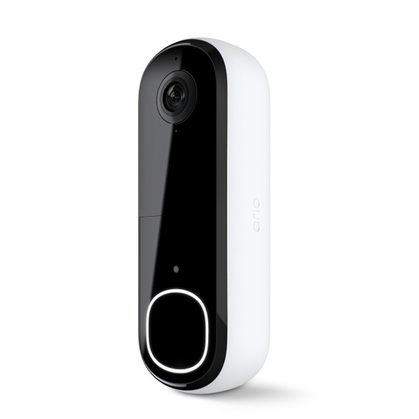 Arlo Video Doorbell 2K (2nd Gen) Wireless or Wired - 1-Cam
