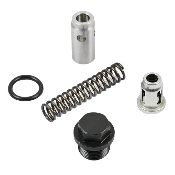 Promrmr Oil Pressure Relief Valve Set with Regulator Replace 3918428 3915787 Fit for Dodge, for Freightliner, for Ford - Cummins 1989-2009 Engines 4BT 3.9L│6BT 5.9L