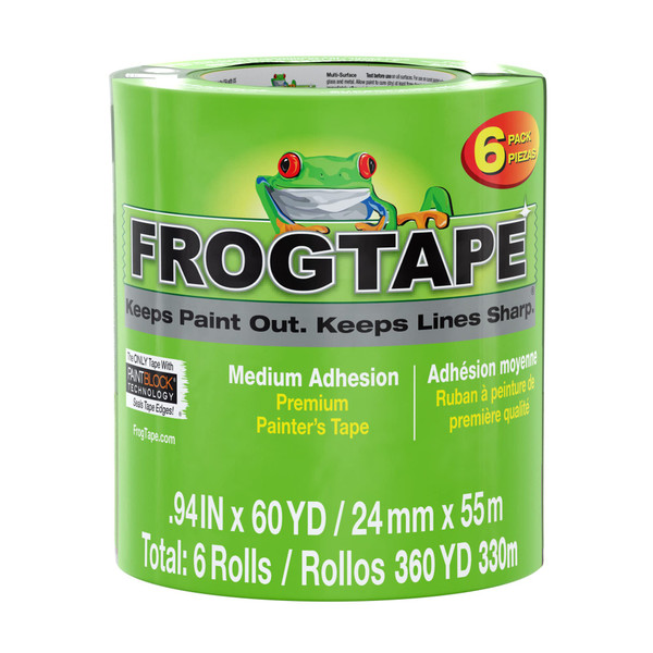 FrogTape Multi-Surface Painter's Tape with PAINTBLOCK, 0.94 in x 60 Yds