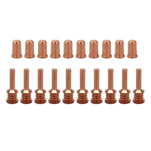 ACCEPTIN 420132 Electrodes 10pcs & 420134 Nozzles 10pcs Fit 30 AIR Plasma consumables