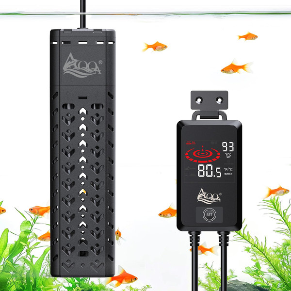 AQQA Aquarium Heater 1200W for 170-290 Gallon Large Fish Tank