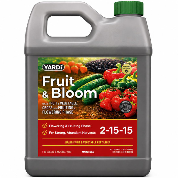 YARDi Fruit & Bloom Plant Food 2-15-15 Outdoor Fertilizer 32 oz