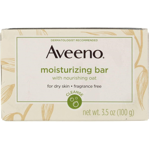 Aveeno Active Naturals Moisturizing Bar 3.50 ounce (Pack of 6)