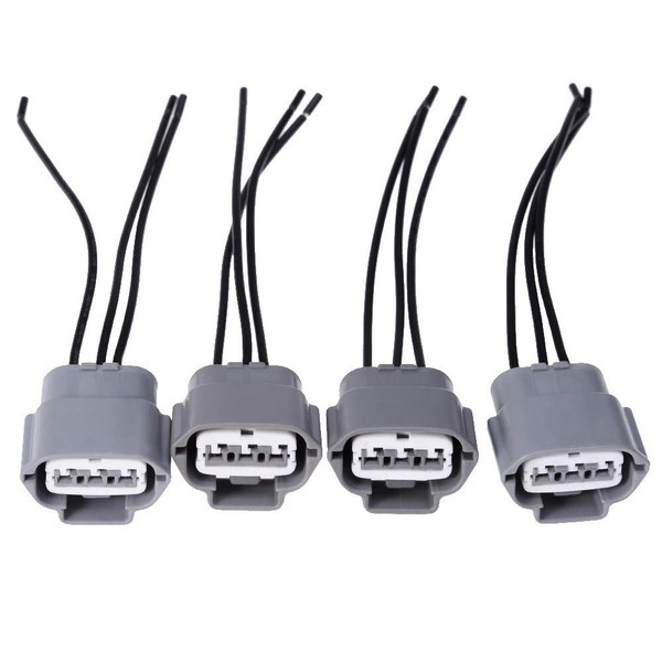 Ignition Coil Connector Plug Wiring Harness Pigtail Replacement for Nissan Altima 2007-2015 Nissan Sentra 2000-2012 (4-Pack)