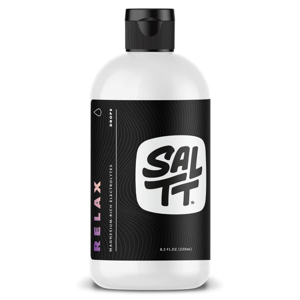 SALTT Relax Drops Magnesium Mineral Supplement, Unflavored, 8.3 oz