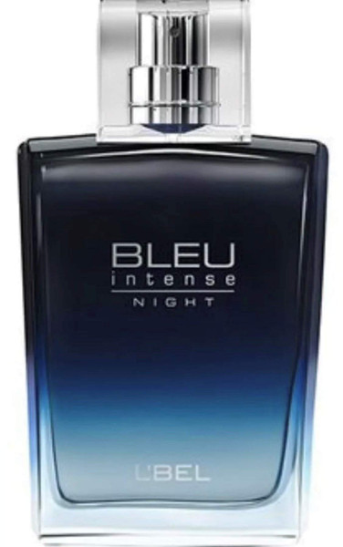 L'bel BLEU Intense NIGHT for Men Eau de Toilette Atomiseur by L'BEL PARIS 3.4 Oz (3.4 Oz)