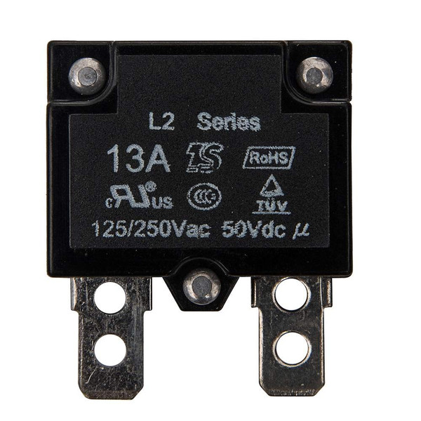 JIARUIXIN 2Pcs 13A 125/250Vac 50Vdc Automatic Reset Relay Fuse Therma Switch Circuit Breaker Current Overload Protector Children Ride On Toy Car Accessories