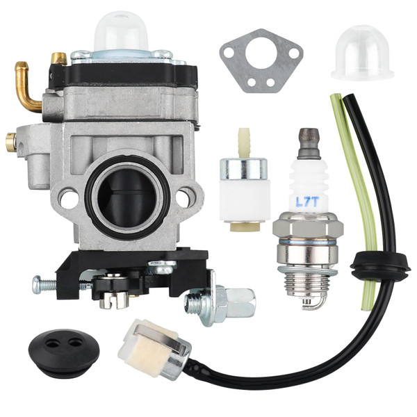 Pro PR46BT Carburetor for Poulan Pro PR46BT PR48BT 46cc 48cc Gas Backpack Blower BP400 BP402 Blower Carb Kit for RedMax EB7001 EB7000 EB4401 EB4400 EB4300 Leaf Blower Parts
