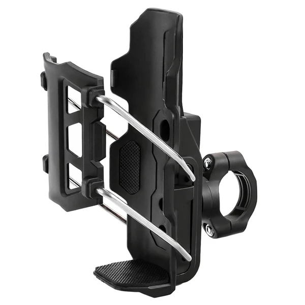Adaptive Cycling & Motorcycle Cup Holder – Universal Bike/ATV/Boat Drink Mount, 360° Rotation Fit (Black)