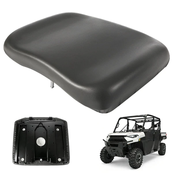 Kistrba Seat Bottom Cushion Fit for 2013-2019 Polaris Ranger, Charcoal