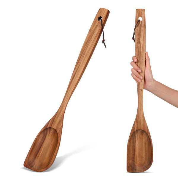FillTouch 24 Inch Large Wooden Spoon for Cooking