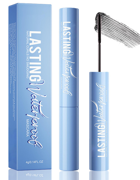 Black Mascara for Older Women 60 Plus, Natural Curling, Clump-Free