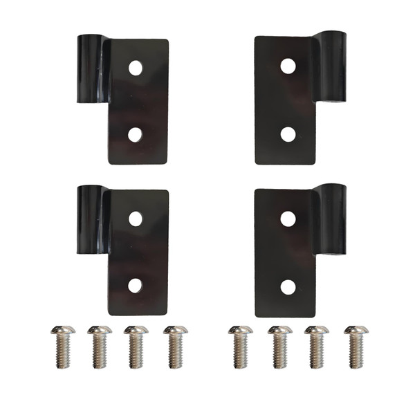 2 Set 11202.03 Lower Door Hinge Brackets Compatible with Jeep Wrangler/CJ/TJ/YJ, Door Hanger Hinge Fit for 1997-2006 Jeep Wrangler,1997-2006 Jeep TJ,1976-1986 Jeep CJ
