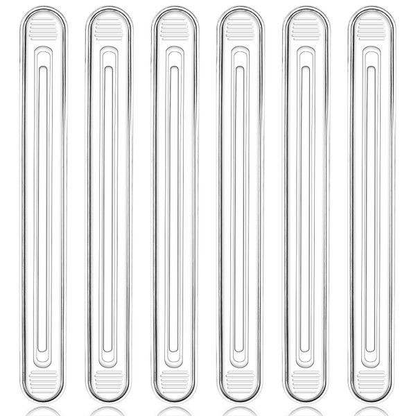 Rubber Chair Wall Protector from Chair Back, 6 Pack Clear Furniture Bumpers Silicone Cabinet Door Bumper Adhesive Wall Protector Bumpers for Shower Doors, Drawers, Car Doors, Toilet Lids