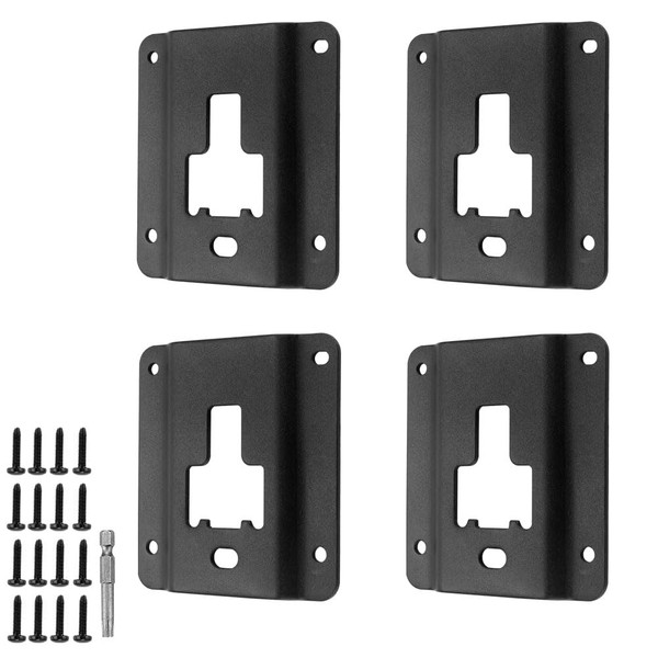 BIHEE Tie Down Anchors Plates 4 Pack for F150 F250 F350 2015-2026