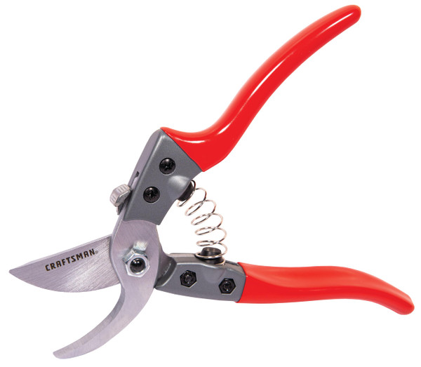 Craftsman 3/4-in. Manual Aluminum Bypass Hand Pruner for Cutting, Trimming Branches, Shaping Rose Bushes