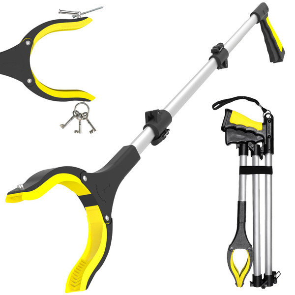 38" Grabber Reacher Tool Heavy Duty 1PCS for Seniors