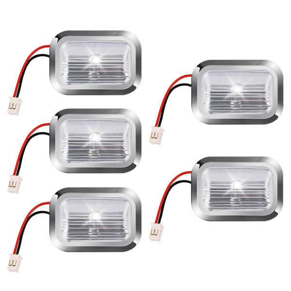 5 Packs EAGLEGGO W11462342 Refrigerator LED Light Module