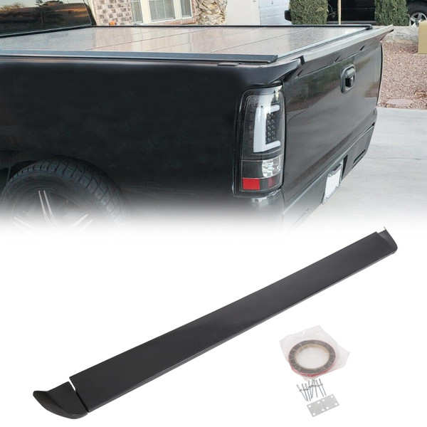 HECASA Tailgate Spoiler Compatible with 1999-2006 Silverado/GMC Sierra