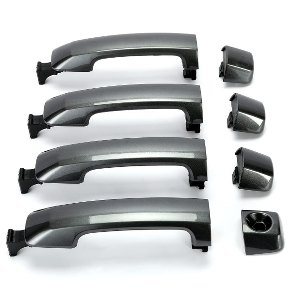 Kojem 1G3 Door Handles Kit Assembly W/O Keyhole Compatible with Tundra