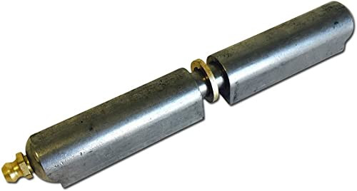 LavaLock 4" BBQ Smoker Bullet 4 in. Hinge 4 inch Hinges Stove Weld-On Pit , Tailgate, Heavy Duty Weld on Hinge. 4" Wide with Zerk Fitting (Grease Fitting)