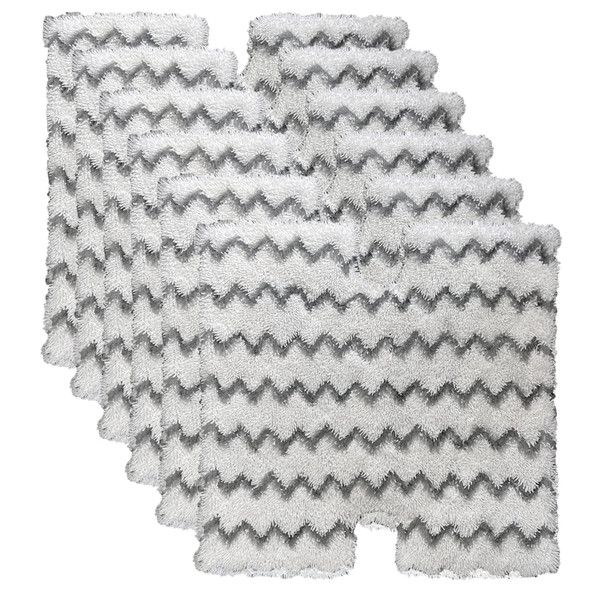 Steam Mop Replacement Pads for Shark Genius Floor Cleaning Lift-Away Pro S5003A S3973 P184WQ S3973D S5003D S5002Q S5004 S6001W S6002 S6003D Washable Touch-Free Dirt Grip Mop Pads