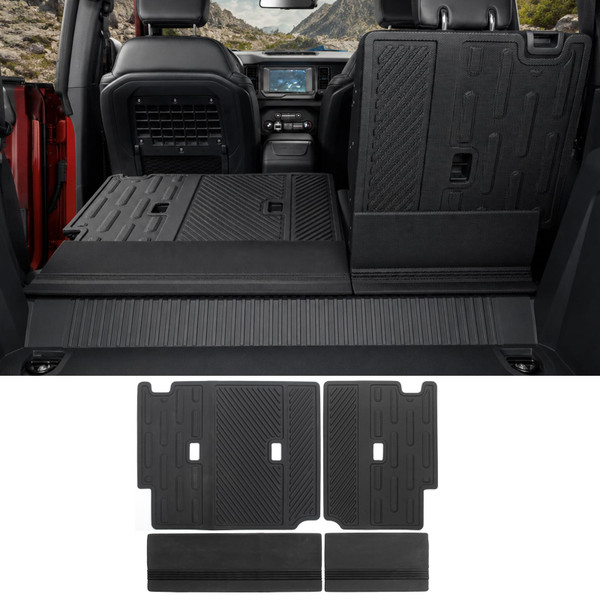 Mabett Rear Seat Backrest Mat for 2021-2026 Ford Bronco 4-Door