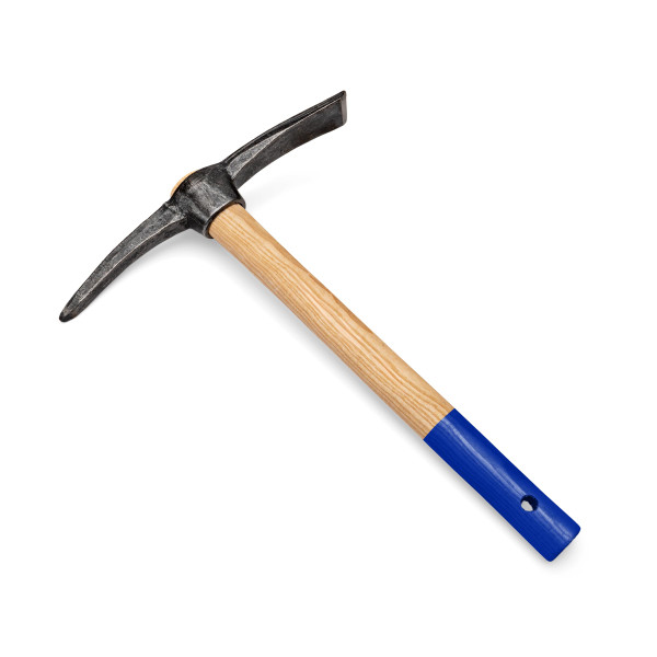 Kings County Tools Forged Steel Hand Pick Axe with Wood Handle, 16”