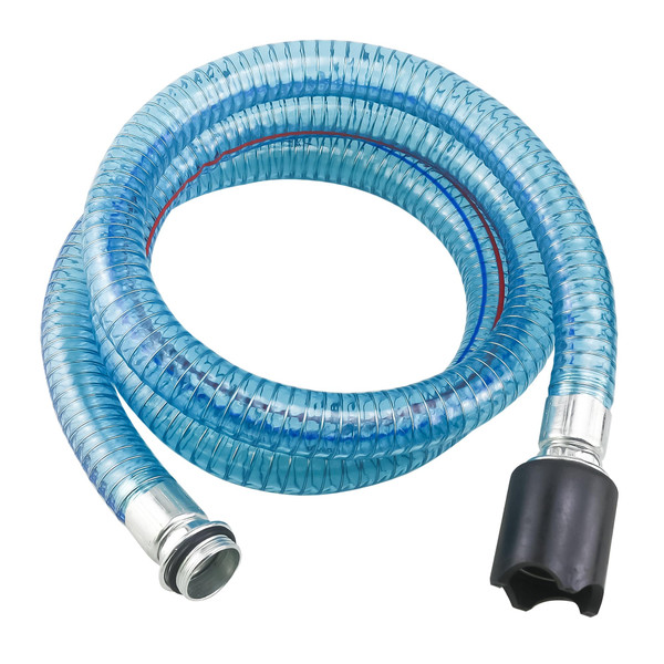 1 Inch Fuel Transfer Hose, Fuel Hose 1" x 6' (2 M) for Fuel Transfer Pump with Threaded Couplings Oil Diesel Kerosene Transfer Hose
