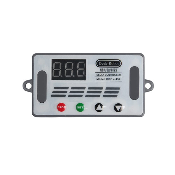 Acxico 1 pcs DC 5V 12V 24V Digital LED Cycle Timer Delay Switch Turn ON/Off Time Relay Module