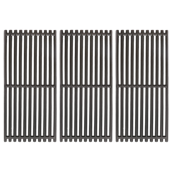 17" Cast Iron Grill Grates for Charbroil Commercial Infrared 463355220 463242516 463242515 466242615 463243016 463346017 466242616 463364824 3-Burner Parts for Charbroil Grill Grates G466-0025-W1A