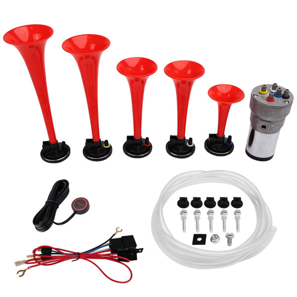 FARBIN La Cucaracha Musical Air Horn 5 Trumpet Horn Play Lacucaracha Melody