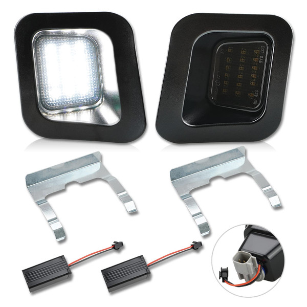 Bestview Led License Plate Tag Light for 2003-2018 Dodge ram 1500 2500 3500