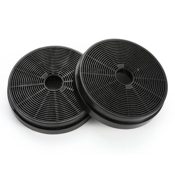 YYCFYS01 Carbon/Charcoal Filters (set of 2) for Insert Range Hoods F0652 20 Inch Insert Mount Range Hood, Ductless/Ventless Option, Easy Installation and Replacement