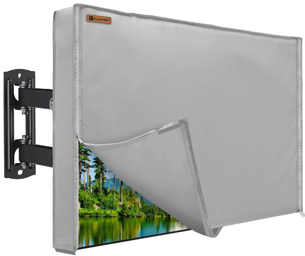 IC ICLOVER Outdoor TV Cover 50 Inch, Heavy Duty Weatherproof TV Protector