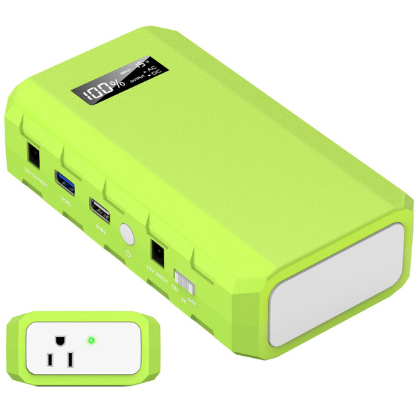 Portable Power Station with AC Outlet 120V, 24000mAh Laptop Charger Bank