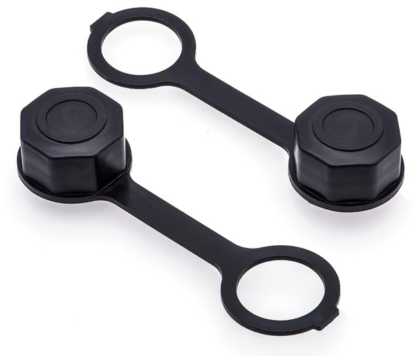 MEAJOO 2PCS Gas Can Vent Caps, Rear Vent Screw Caps for Replacement, Fit Most Fuel Diesel Kerosene Jugs (Black)