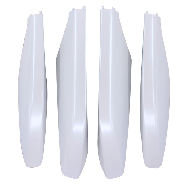Front and Rear Roof Rack End Cap Cover White for Lexus
