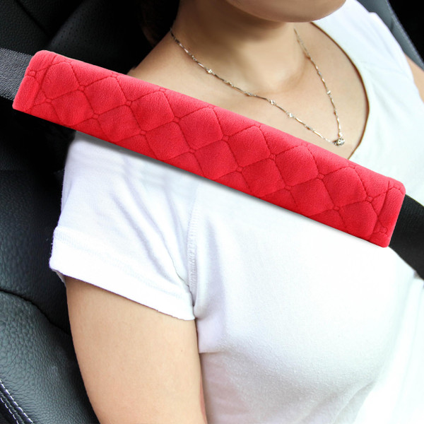 Amooca Seat Belt Cover Shoulder Pad - Neck Protector for Car SUV Truck