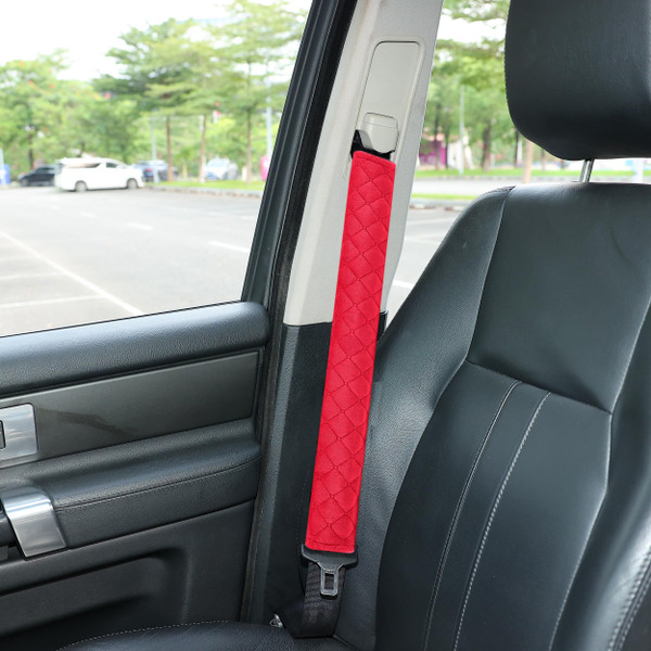 Amooca Seat Belt Cover Shoulder Pad - Neck Protector for Car SUV Truck