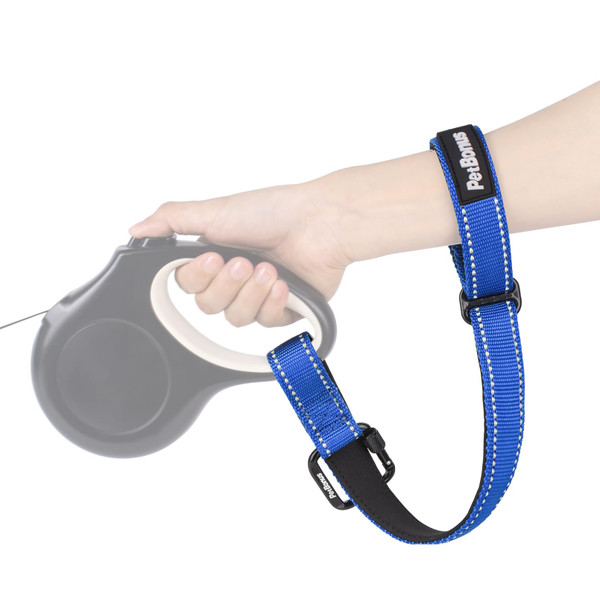 PetBonus Dog Leash Wrist Strap with Lockable Clip for Dog Retractable Leash