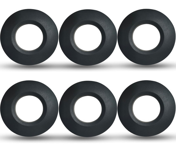 Lorsum 4Pcs Kayak Paddle Drip Rings, Rubber Canoe Paddle Drip Ring, Universal Fit Your Kayak Paddle Shaft, Paddle Accessories Replacement