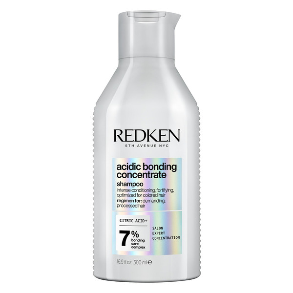 Redken Acidic Bonding Concentrate Shampoo – For Damaged Hair, 10.1 fl oz