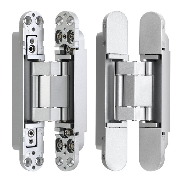 Hidden Door Hinges, 2 Pack, 7 inch