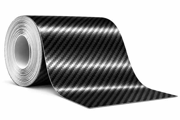 carleef 30FT x 4" Carbon Fiber Wrap Pin Striping Tape for Cars,Carbon Fiber Tape for All Vehicles Body Components,Universal Automotive Pinstriping Tape Car Decorations for Car Truck (4 inch)