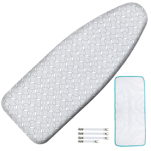 Ironing Board Cover and Pad, Extra Wide 18x49, Extra Thick
