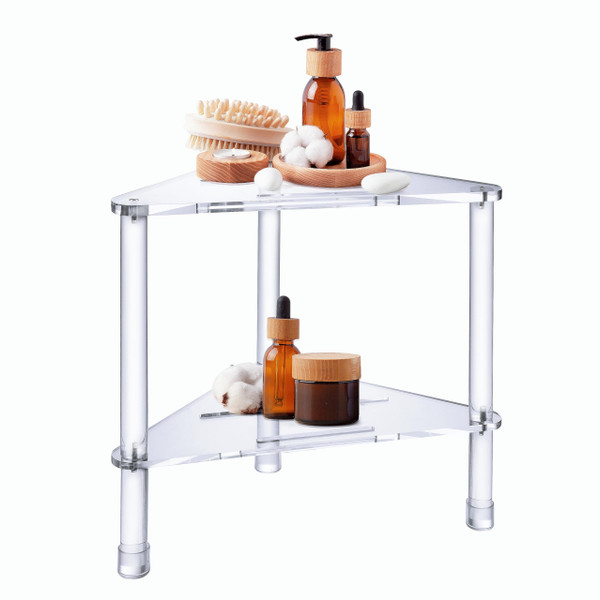 humberboat Acrylic Corner Shower Stool for Shaving Legs for Inside Shower