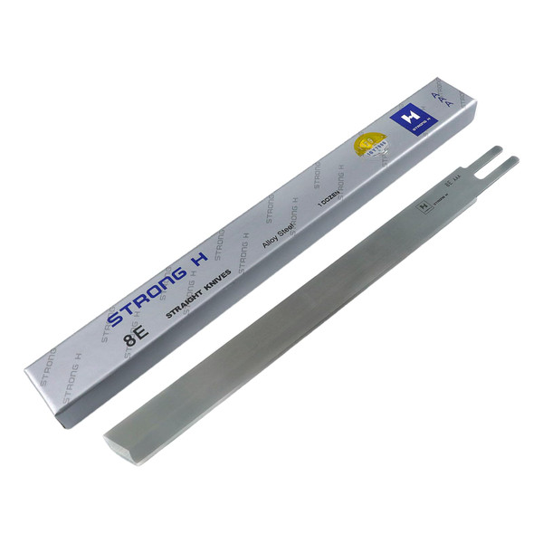 Blooy - 8 inch Straight Blade Fit KM CZD-103, Eastman 627X 629X, DAYANG CZD-3, Sulee Cutting Machines Knife (Pack of 12 PCS)