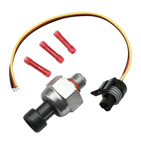 LoloWheat F6TZ-9F838-A ICP Sensor with Harness Kit Injection Control Pressure Fit for Ford Vehicles - 7.3 Powerstroke E-350 F-250 F-350 Super Duty Replaces # F6TZ-9F838-A F4TZ9F838A 1807329C92 CM5227