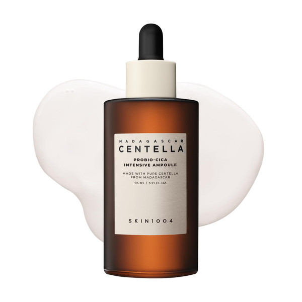 SKIN1004 Probio Cica Intensive Ampoule, Centella Serum for Face with Ceramide, Facial Serum for Nourishing & Soothing, Centella Ampoule for Skin Barrier Support, Korean Skin Care, 3.21fl.oz / 95ml